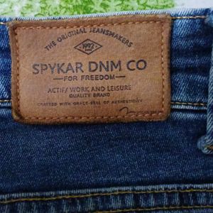 Mens Blue Spykar Denim