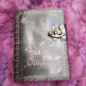 Vintage Leather Journey Diary