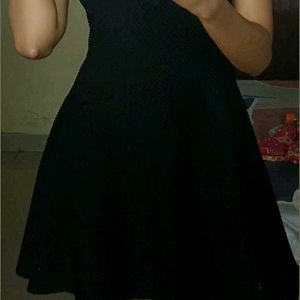 Black Elegant Mini Dress