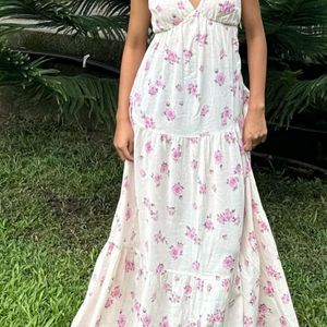 Cottagecore Floral Maxi Dress