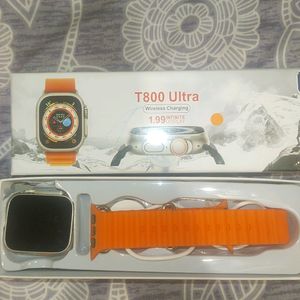 T800 ULTRA WIRELESS CHARGING SMART WATCH ⌚