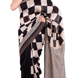 Handmade Chanderi Silk Saree