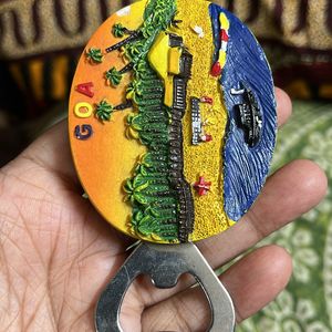 Goa Bottle Opener Cum Fridge Magnet