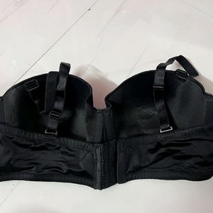 2 Bras Black Strapless And Green Bra 44C