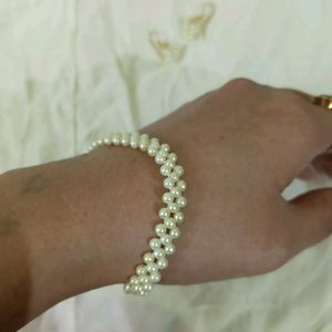 Yellow Pearl Bracelet