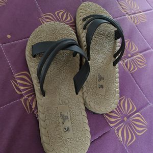 Zudio Slipper Flipflop Khakhi Uk 5.5 38size