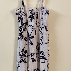 Crinkled Cotton Dress