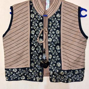 Jaipuri Embroidery Beautiful Shrug