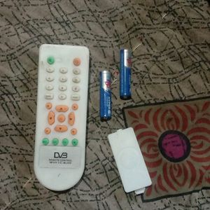 dvd Free Set Up Box Remote 2Cell Muft