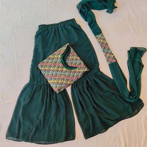 Mehndi Sharara Suit