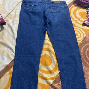 mens blue denim new condition