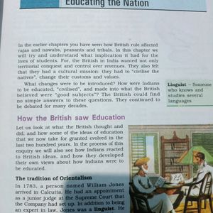 New History NCERT 8th English Medium