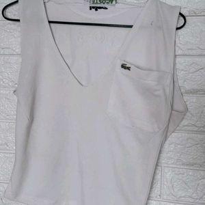 Lacoste Off White Top