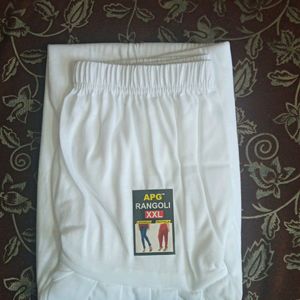 White Pattiyala Pant