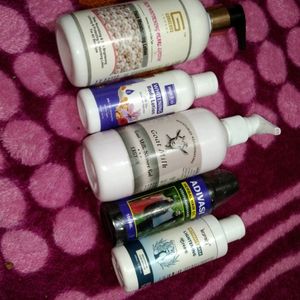 Combo Of Lotion, Hair Oil, Skin Whitening Cream