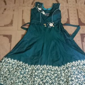 Beautiful Bottle Green Gown