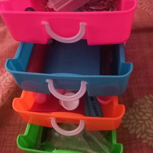 Multicolour Small Organizer Box