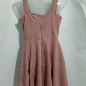 CUTE MINI VELVET FROCK