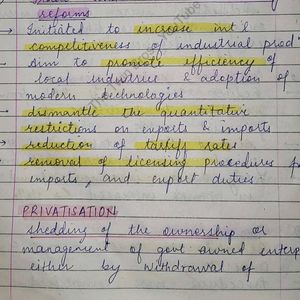 CLASS 12TH ECONOMICS HANDWRITTEN NOTES