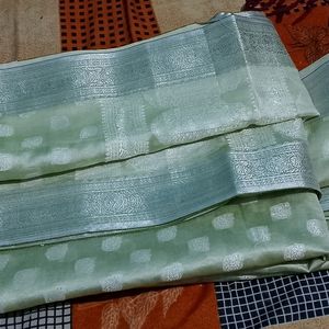 Mint Green Saree (New)