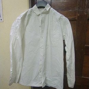 Pure White Shirt For Men