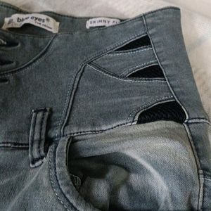 Grey Wash Jean