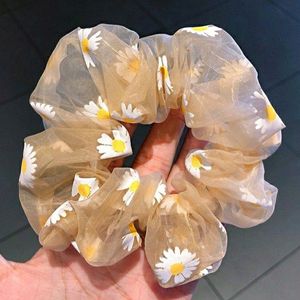 Pretty Trendy Daisy Scrunchies 7  (Multicolored)