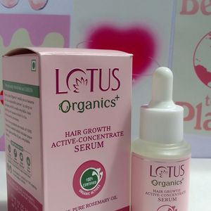 Lotus Organics Hair Growth Serum