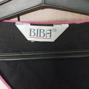 Women Biba Black Kurti