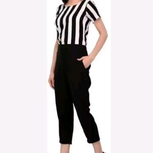 Price Drop For Today Trendy Jumpsuit With Strips