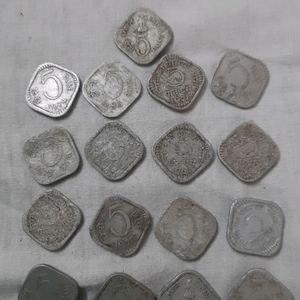 5 Paisa 17 Coins