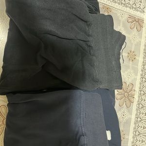 Sale Adult 2 Track Pants Black And Blue For Adults