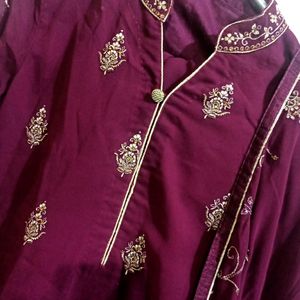 Wine Coloured Garara