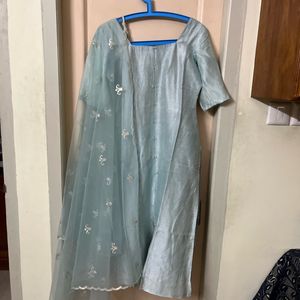 Pastel Blue Salwaar Suit