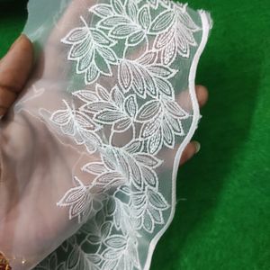 Pure Dyeable Organza Lace