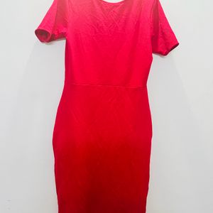 Hot Pink Athena Brand Mid Length Dress