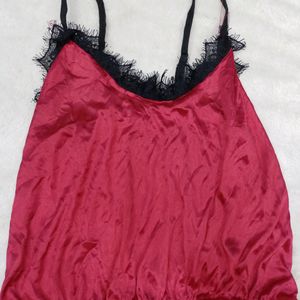 Hot Red Tank Top.32,34 Size