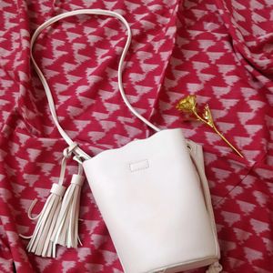 Miniso Pink Bucket Bag