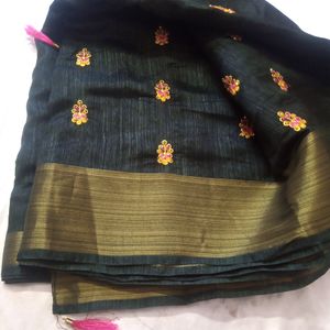 Fancy Saree With Blouse Piece