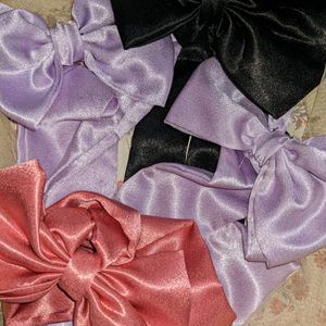 Satin Hair Bow