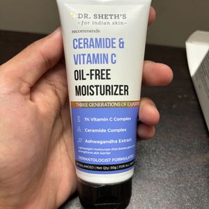 Dr Sheth’s Ceramide And Vitamin C Moisturiser 50g