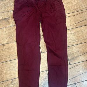 Women Formal Pant (Maroon) | Office wear