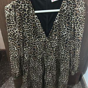 Animal Print Dress