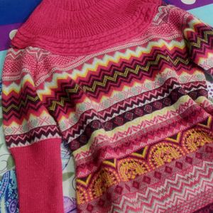 Multicoloured Long Sweater