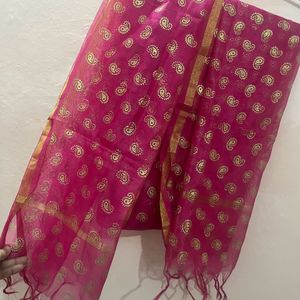 Magenta Dupatta