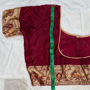 Peshwai Silk Green Saree