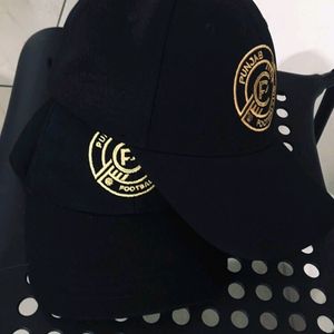 Two Set of Unisex Black Cap