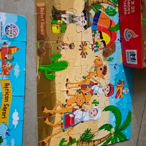 Set(4 In 1 Jigsaw Puzzle)