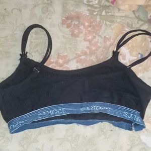 Black Sports Bra