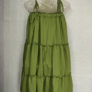 Plus Size Limen Green  Dress